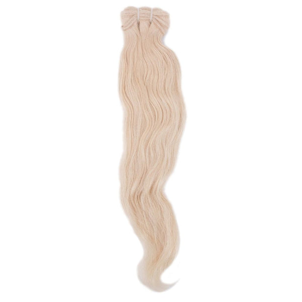 Raw Blonde Indian Curly Sew-In Extensions