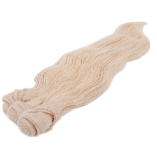 Raw Blonde Indian Wavy Sew-In Extensions